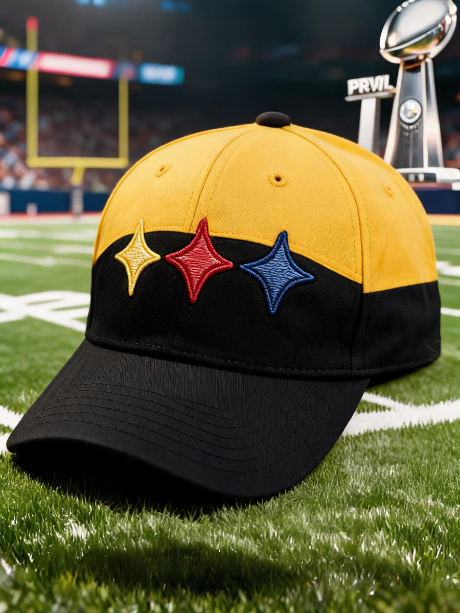 Unisex Casual Football Print Hat