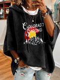 Women'S Casual Colorado Strong Hoodie