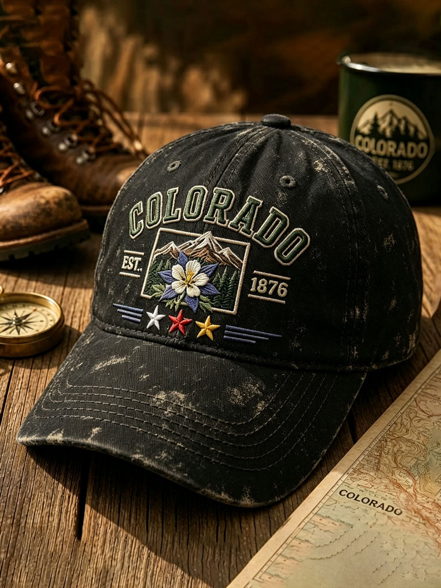 Unisex Colorado Casual Baseball Cap