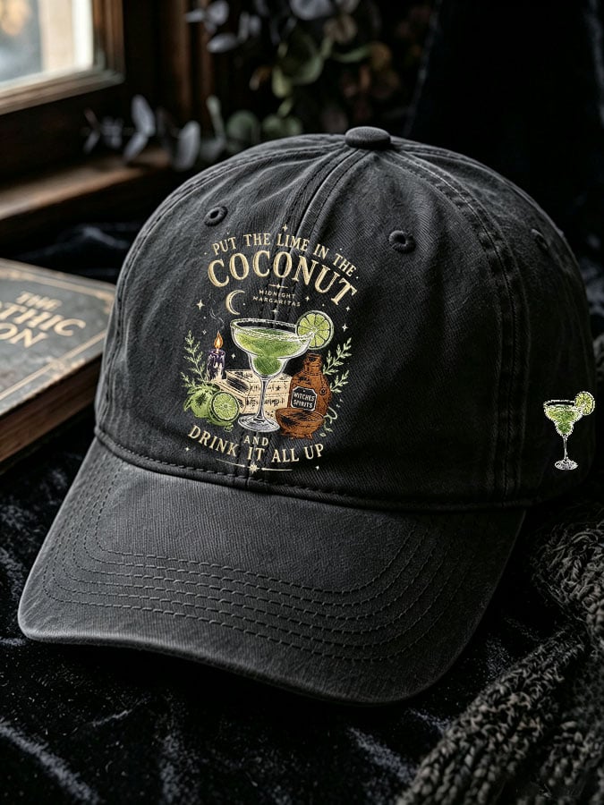 Unisex Midnight Margaritas Printed Hat