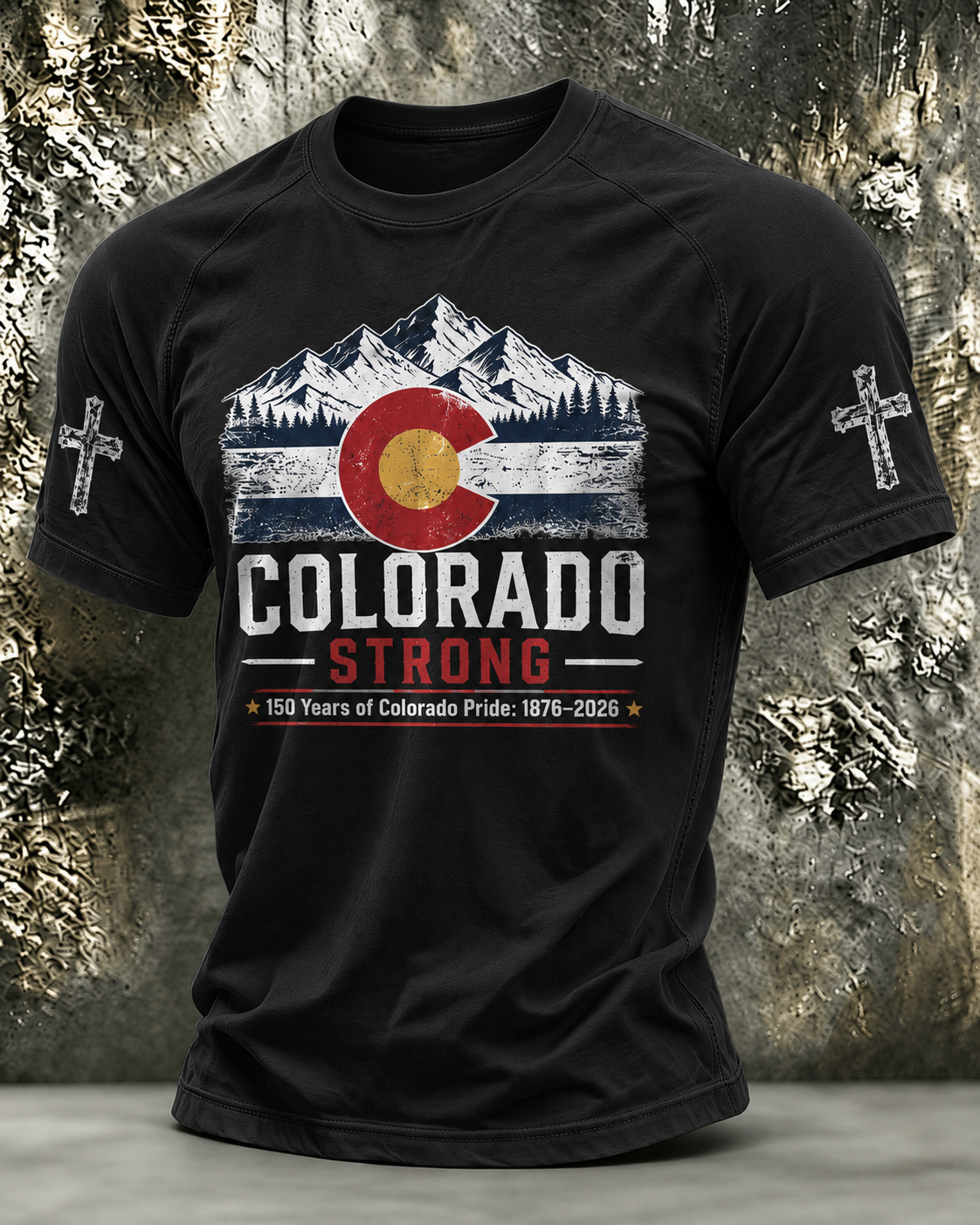 Men'S COLORADO STRONG Printed T-Shirt