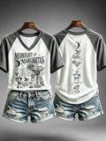 Women's Midnight Margaritas Print Casual T-shirt