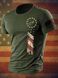 Men's American Anniversary Printed T-Shirt
