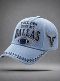 Game Day Football Print Casual Unisex Hat