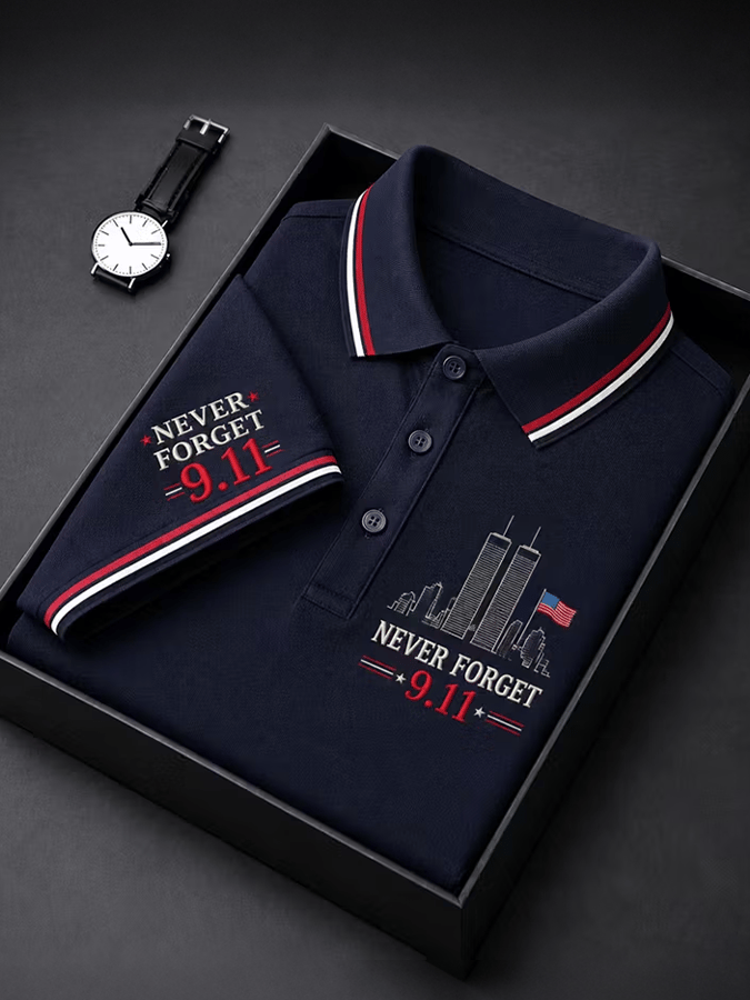 Men's 9.11 Never Forget Printing Shirts