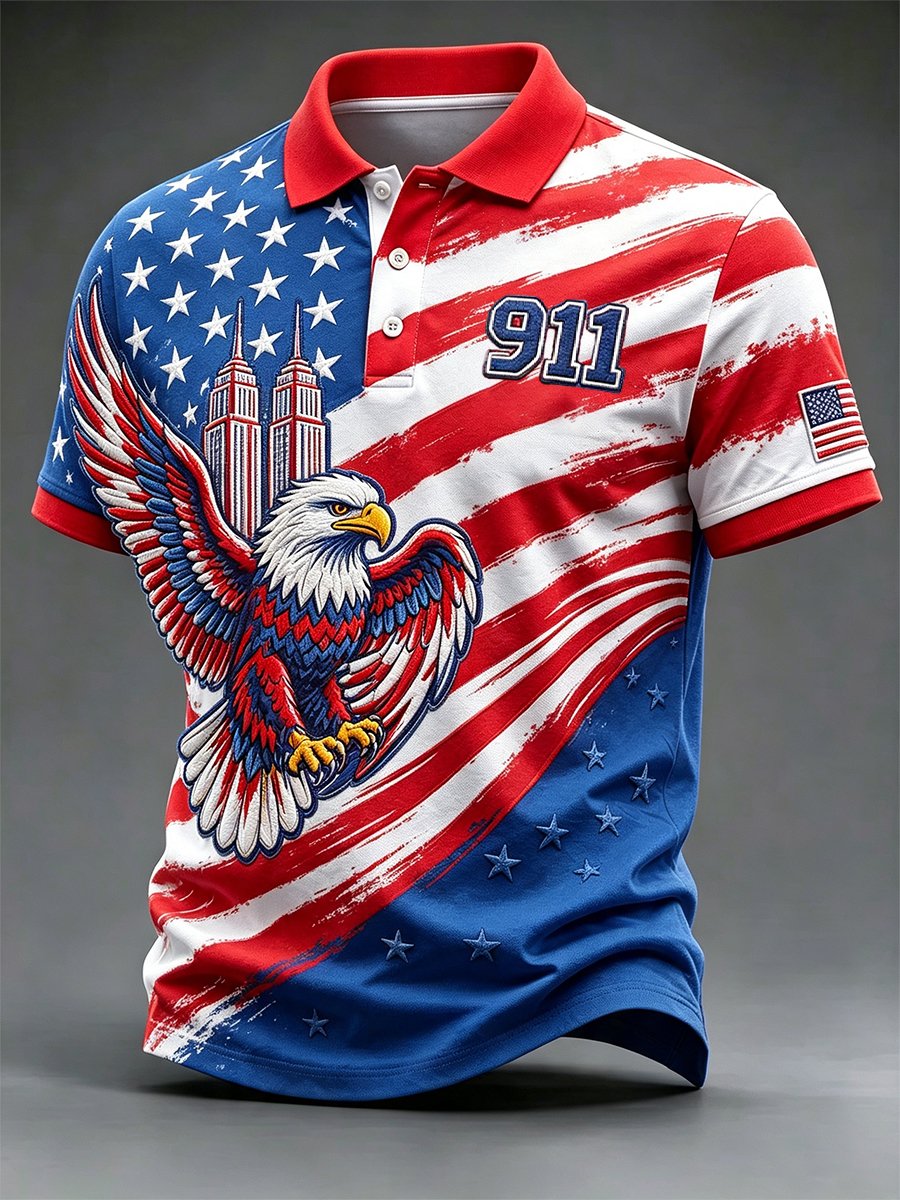 Men's 911 Memorial Short-Sleeve Polo Shirt