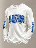 Men'S Football Printed Waffle T-Shirt