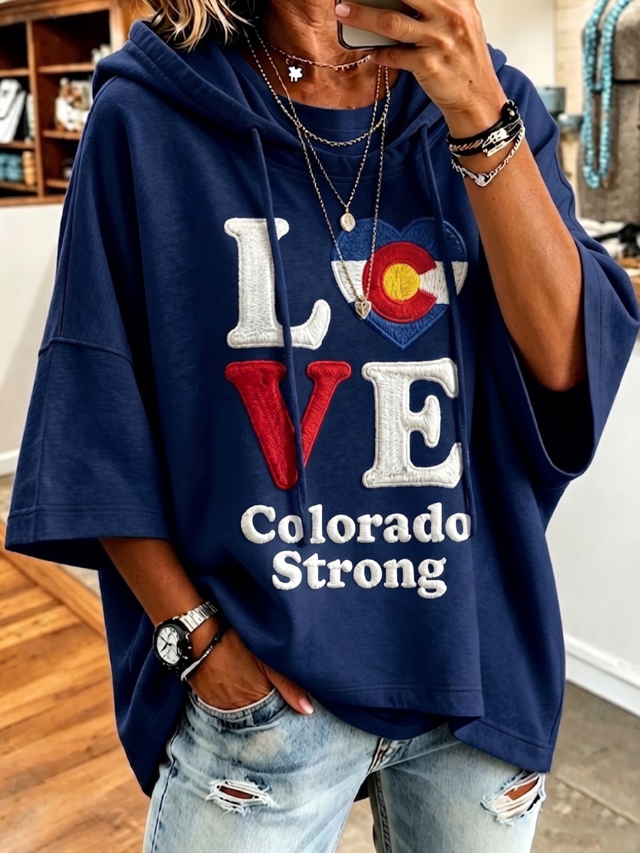 Women's Casual Colorado Strong T-shirt