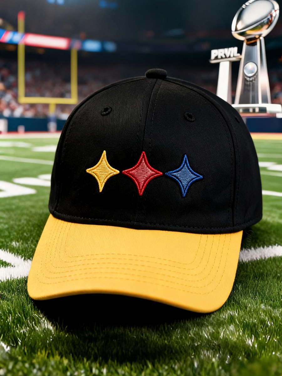 Unisex Casual Football Print Hat
