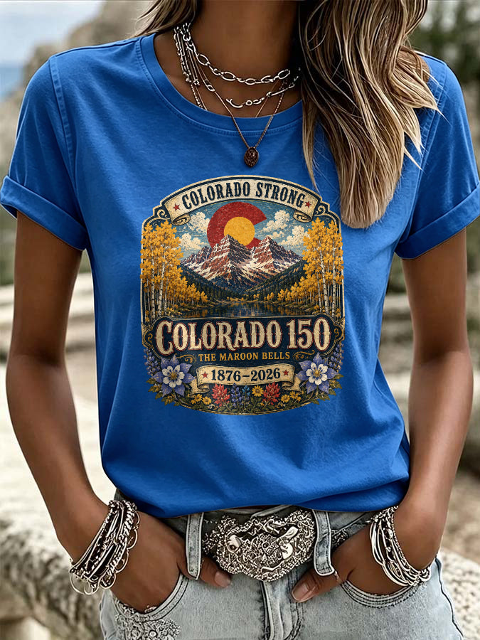 Women's Casual Colorado T-shirt