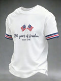 Men's 250 Years of Freedom Since 1776 Print T-Shirt