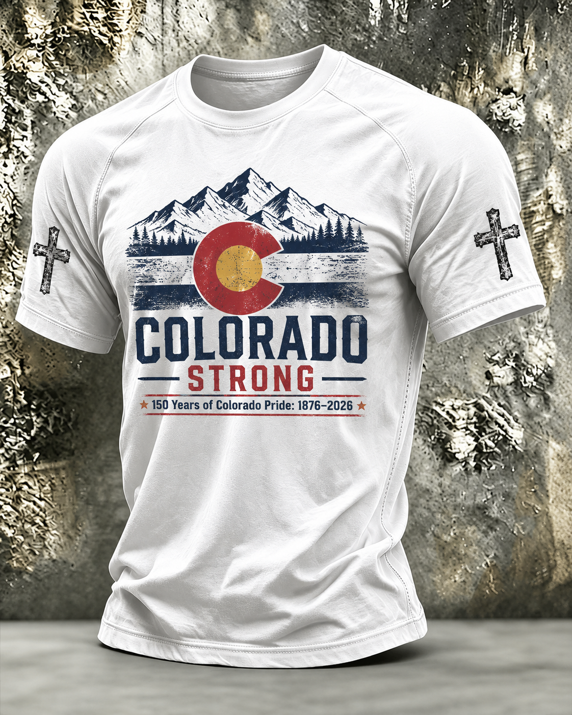 Men'S COLORADO STRONG Printed T-Shirt