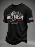 Men's 9.11 Never Forget Printed T-shirt