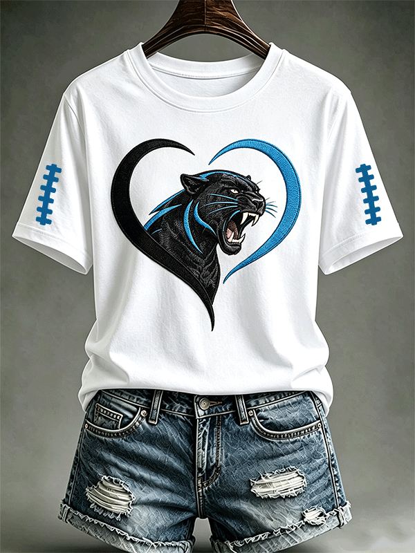Women'S Football Sports Casual Printed T-Shirt