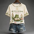 Women's Faith Floral Art Print T-Shirt