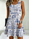 Women's 250th  Print Dress
