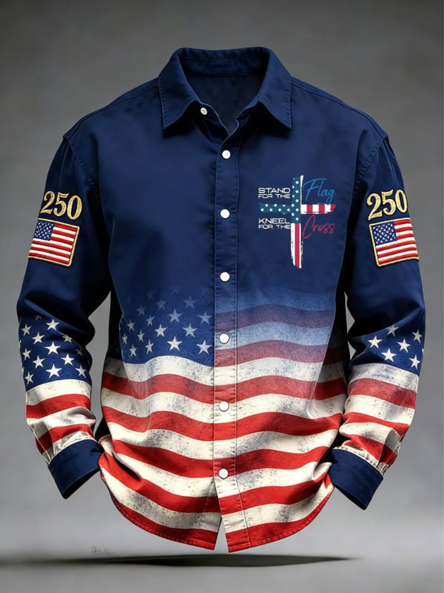 Men's USA 250 Anniversary Eagle 1776-2026 Hawaii Shirt