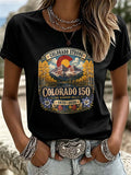 Women's Casual Colorado T-shirt