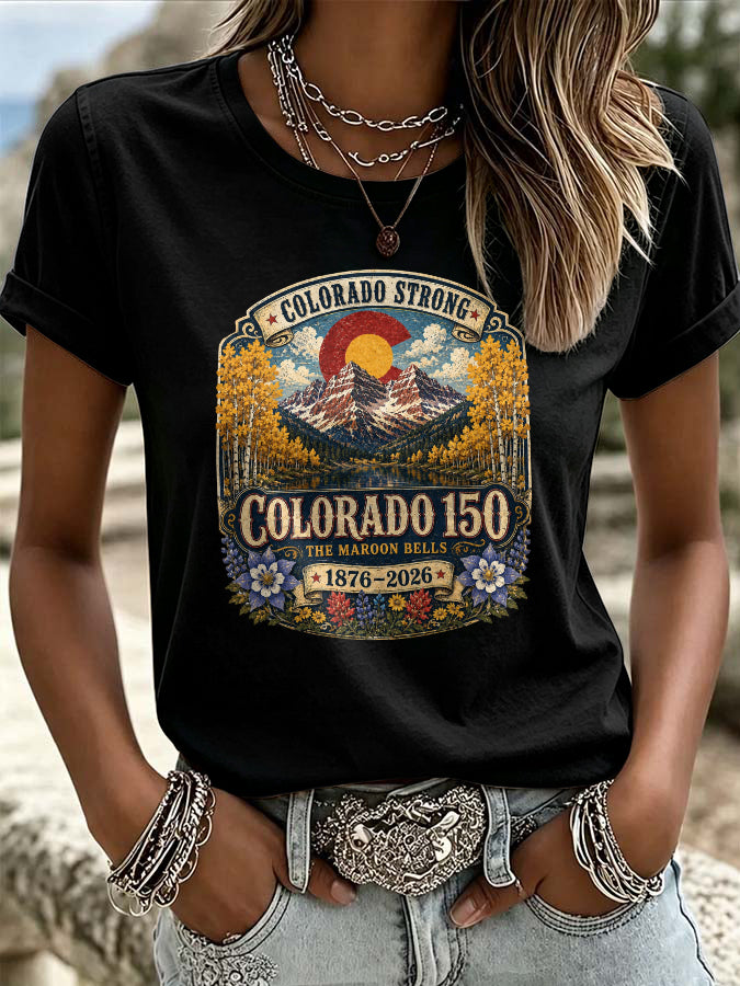 Women's Casual Colorado T-shirt