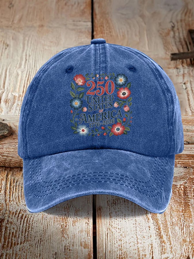 Unisex United States 250 Years Baseball Cap