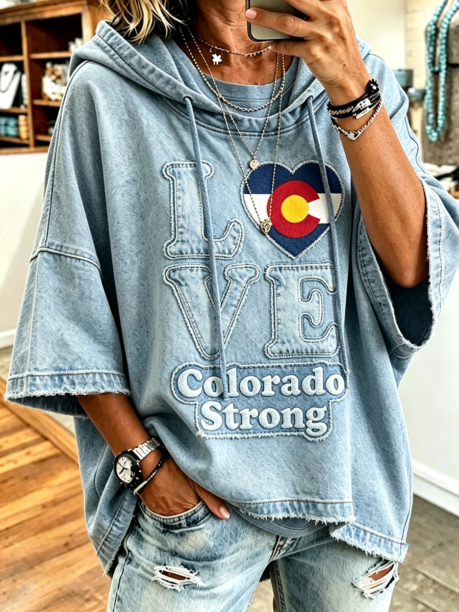 Women's Casual Colorado Strong T-shirt