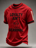 Men'S Football Fan Waffle T-Shirt