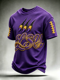 Men's Football Fan Waffle T-Shirt