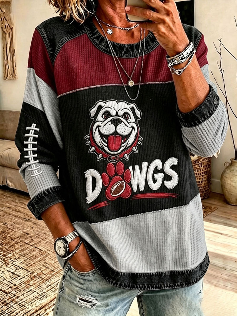 Women's University Campus Football Hoodie
