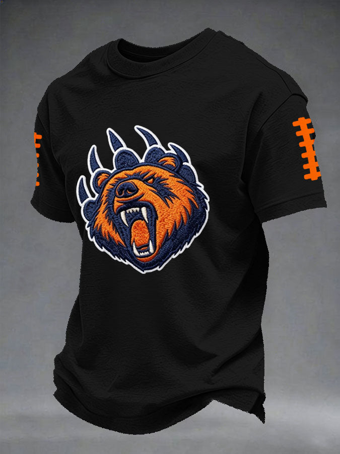 Men's Football Printed Short-Sleeve T-Shirt