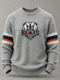 Men's casual rugby sweater