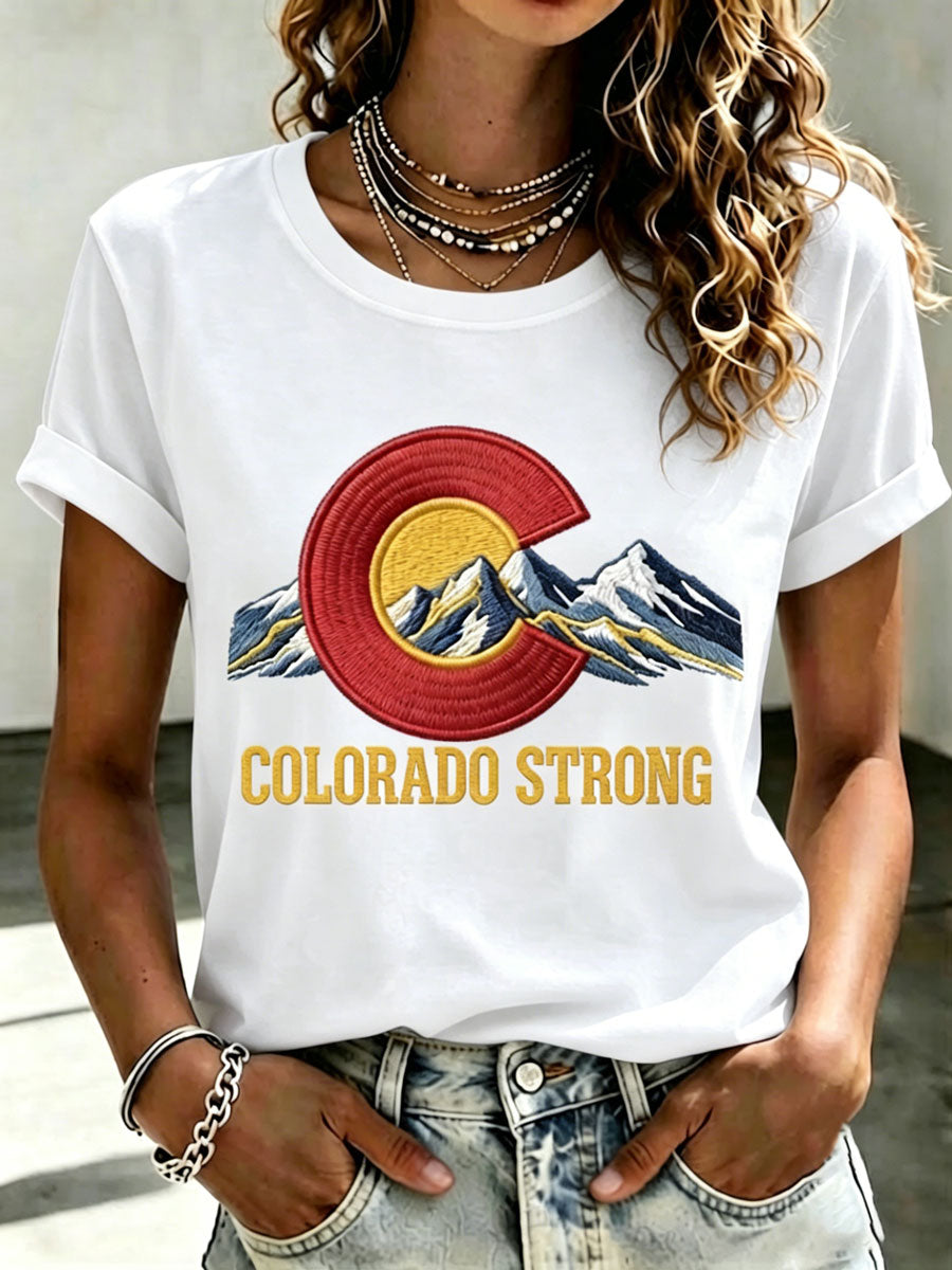 Women's Colorado Strong Casual T-Shirt