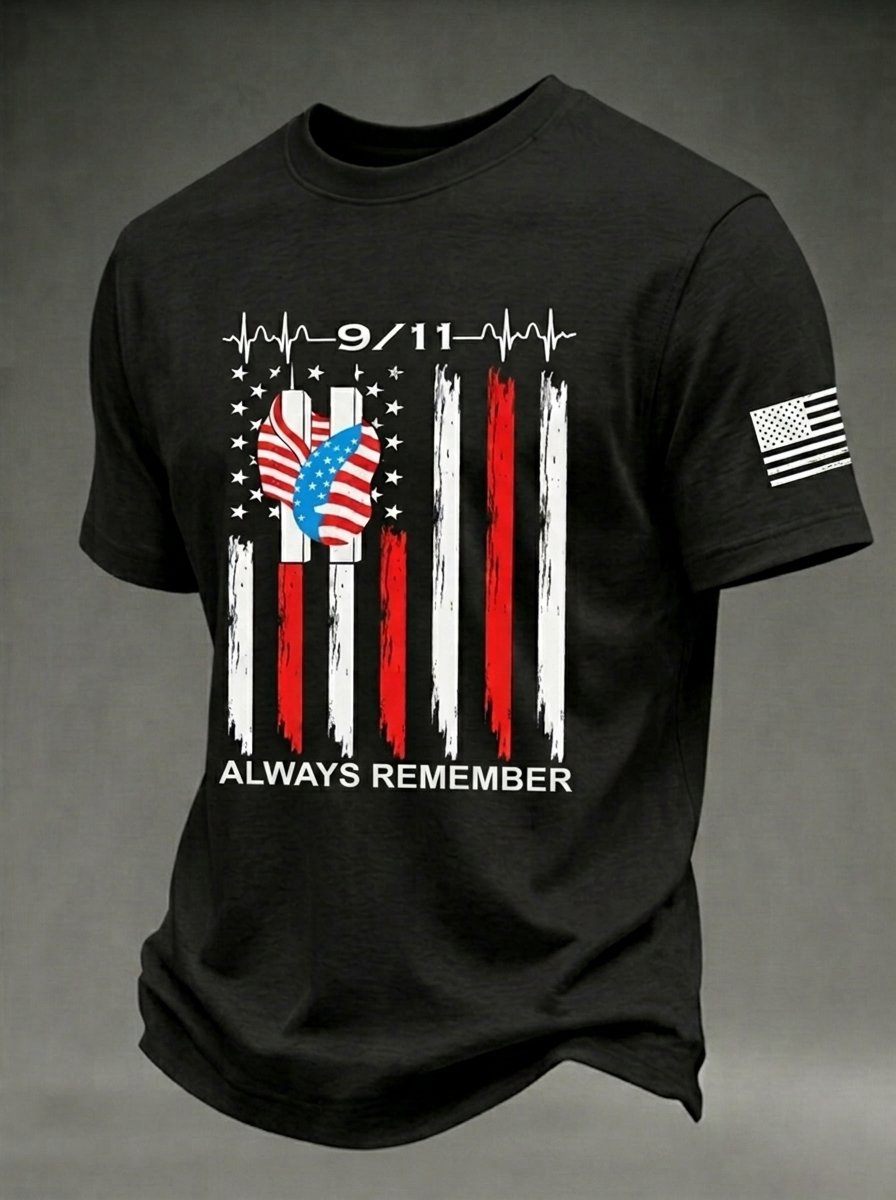Men's 911 Memorial Graphic Short-Sleeve T-Shirt