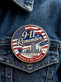 Unisex 9/11 25th Anniversary We Will Never Forget Brooch