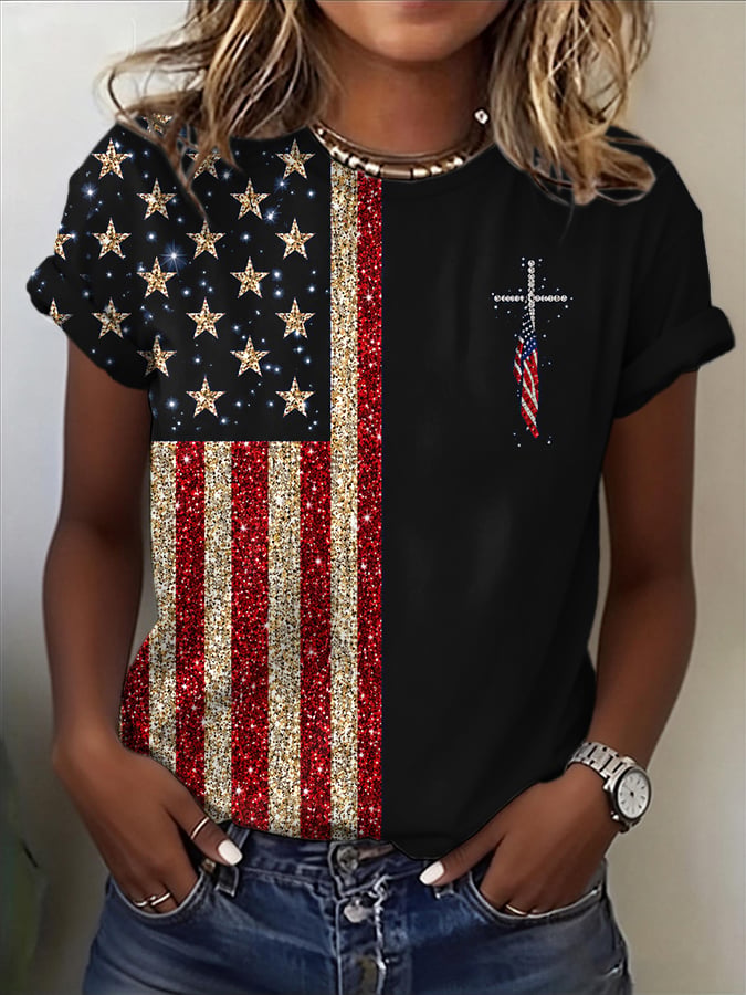 Women's Print Casual T-shirt