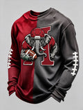 Men's Rugby Pattern Waffle T-shirt
