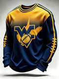 Men'S Football Printed Waffle T-Shirt