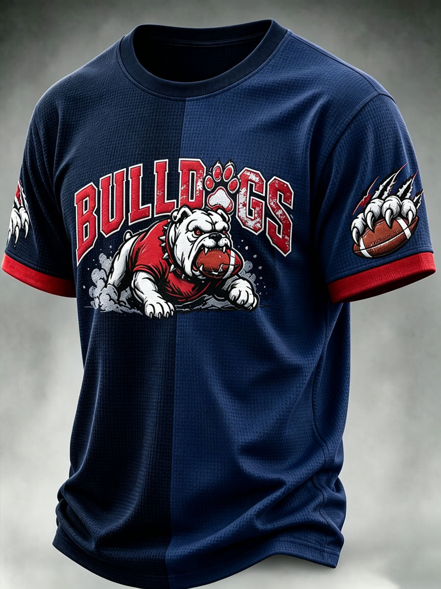 Men'S Football Fan Waffle T-Shirt
