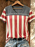 Women's American Print T-shirt