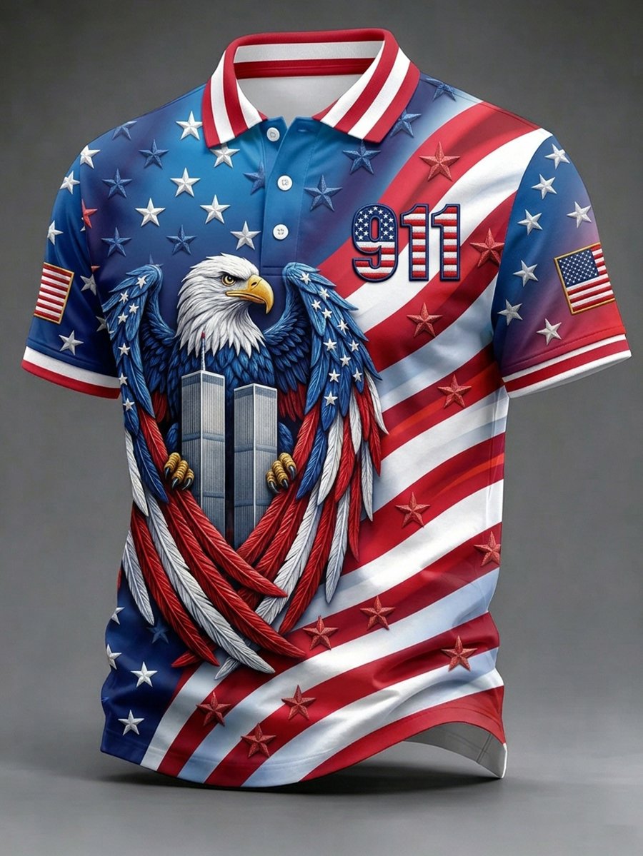 Men's 911 Memorial Short-Sleeve Polo Shirt