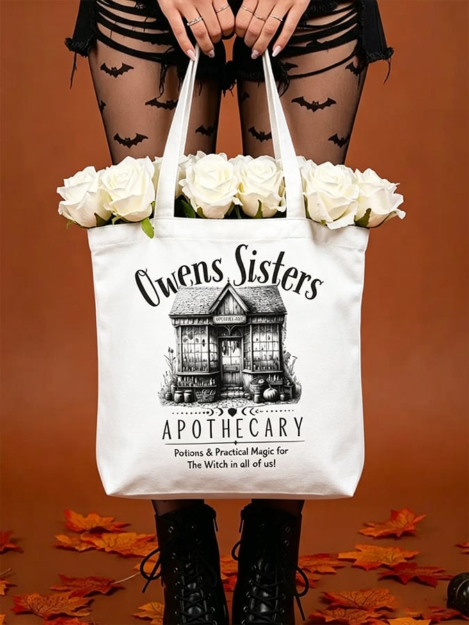 Retro The Belladonna Is In My Bag Casual Canvas Bag