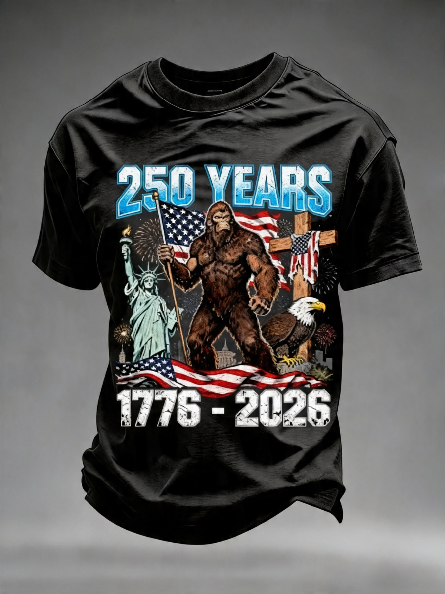 Men's 250Th Anniversary Printed T-Shirt
