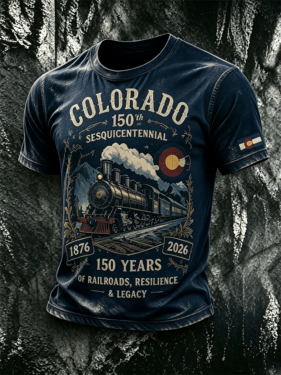 Men'S Colorado Printed T-Shirt