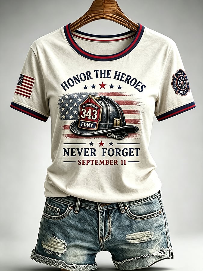 Women's 911 Memorial Graphic Top
