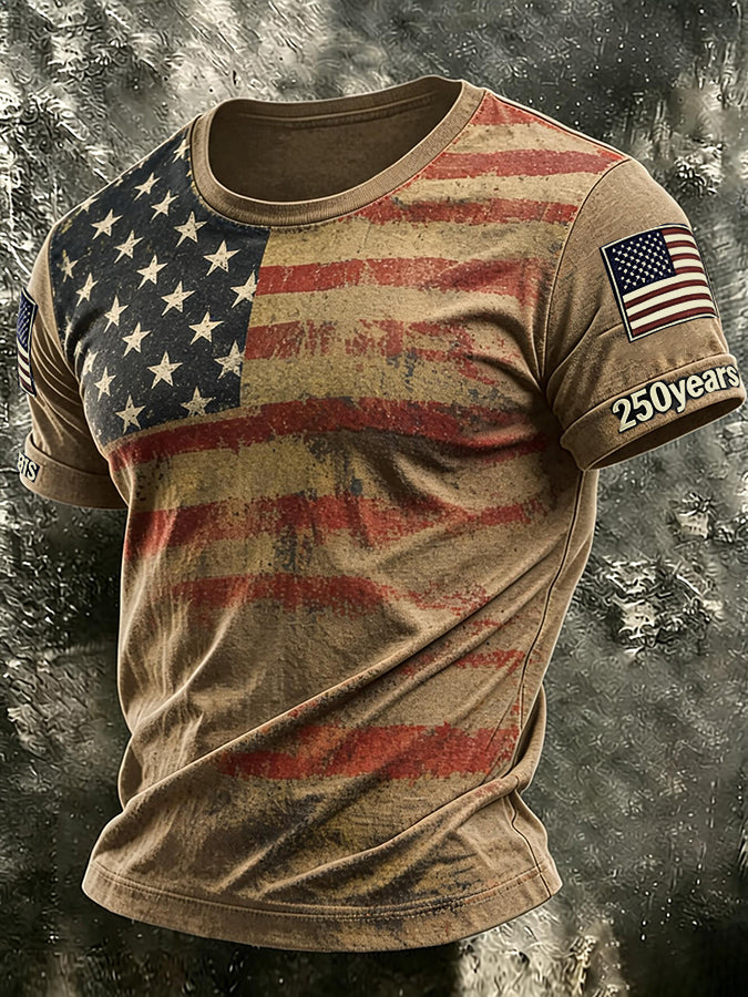 Men's USA Print T-Shirt