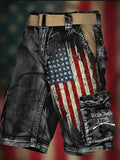 Men's 250th Anniversary Casual Cargo Shorts