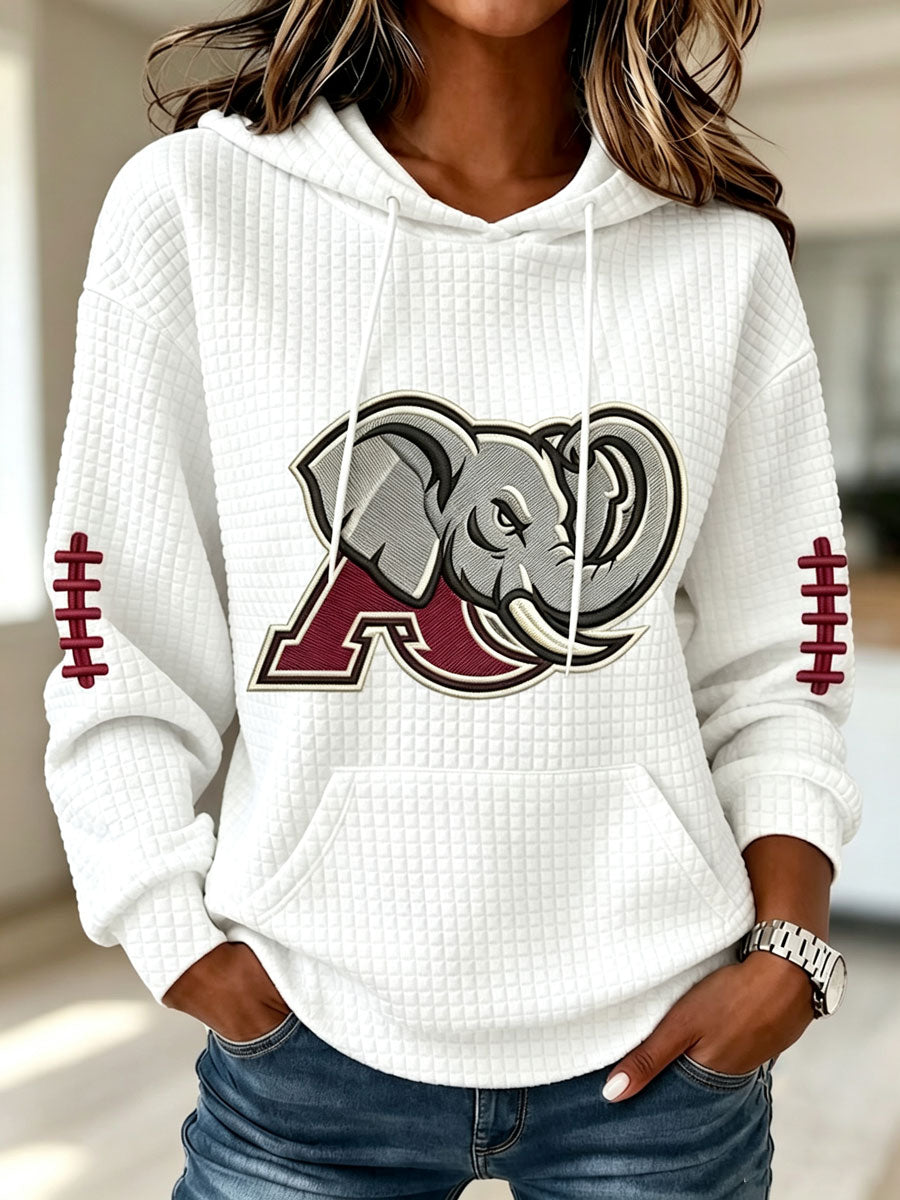 Women's Football Print Sweatshirt