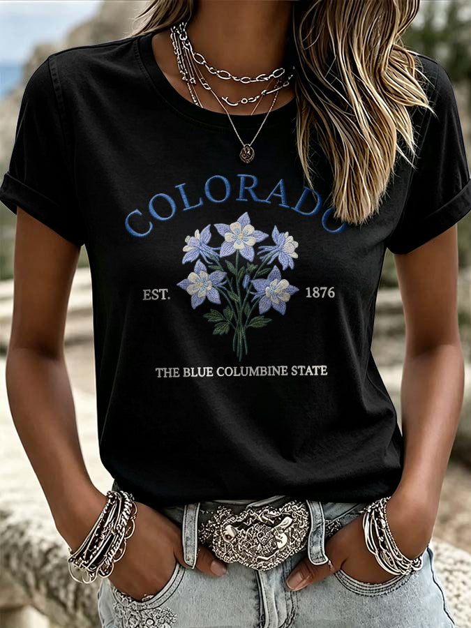 Women's Casual Colorado T-shirt