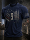 Men'S 9.11 Never Forget Printed T-Shirt