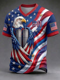 Men's 911 Memorial V-Neck Short-Sleeve T-Shirt