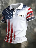 Men's America Anniversary Short-Sleeve Polo Shirt